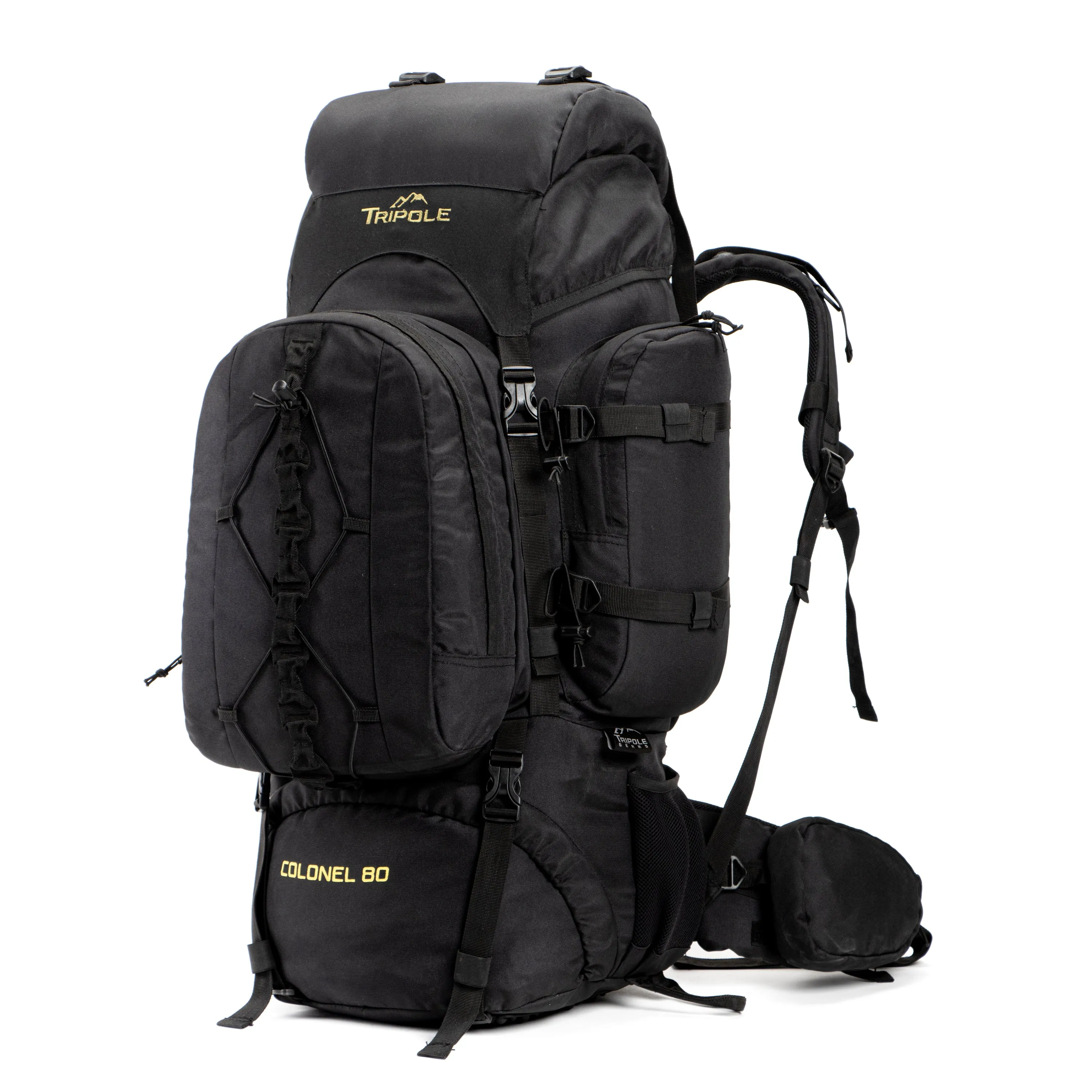Tripole Colonel Series 80 Litre Rucksack   Detachable Day Pack & Rain Cover