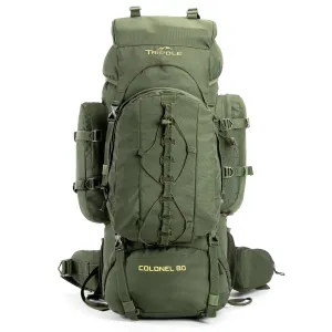 Tripole Colonel Series 80 Litre Rucksack   Detachable Day Pack & Rain Cover