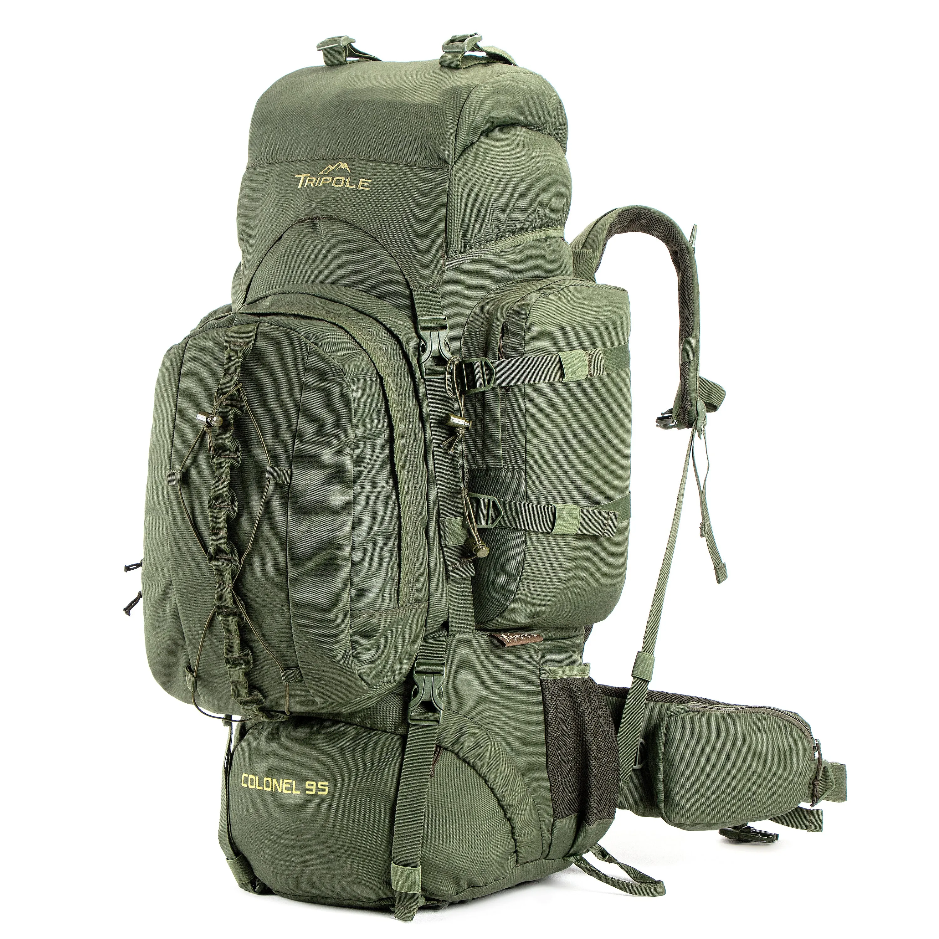 Tripole Colonel Series 95 Litre Rucksack   Detachable Day Pack & Rain Cover