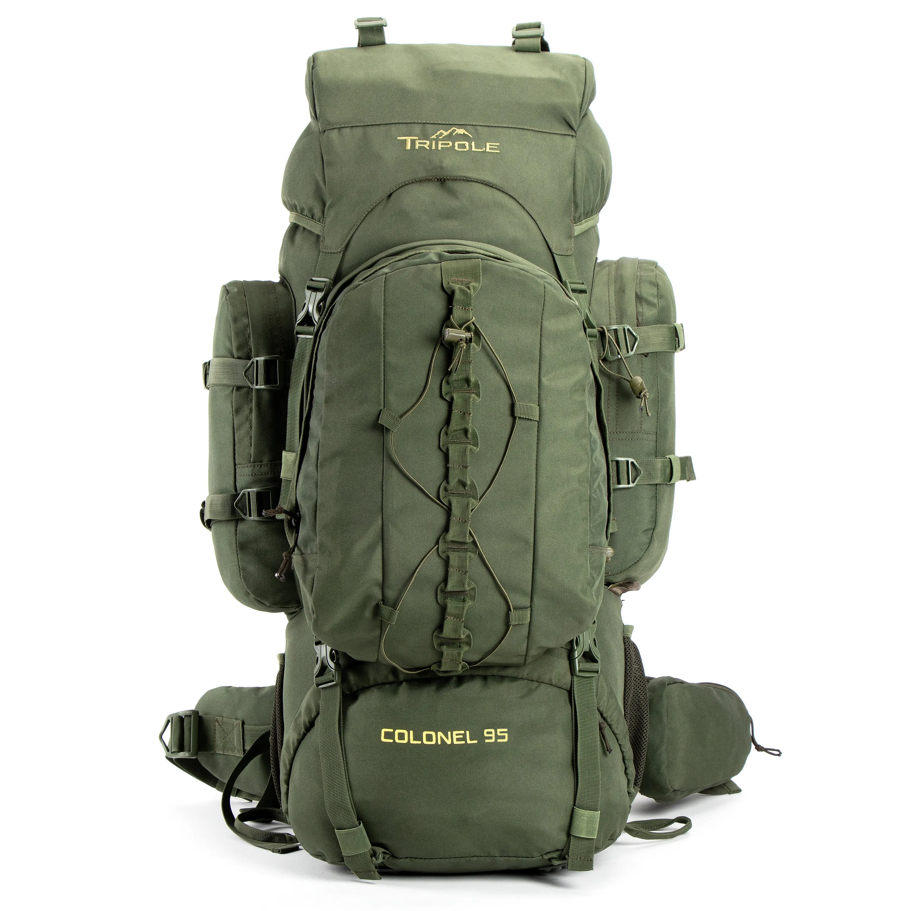 Tripole Colonel Series 95 Litre Rucksack   Detachable Day Pack & Rain Cover