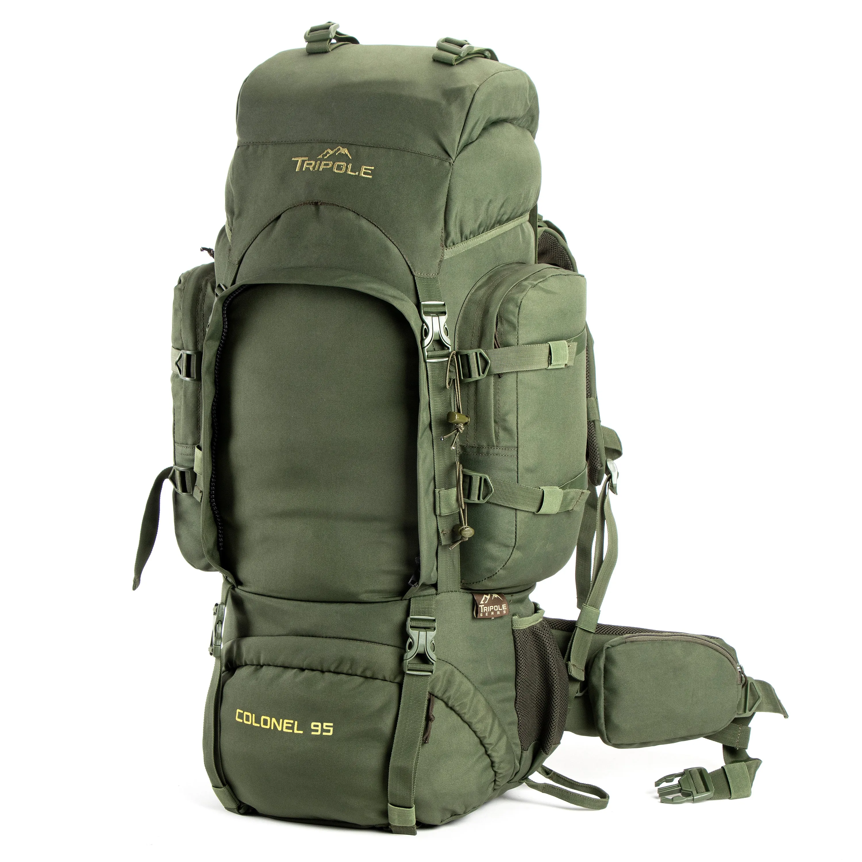 Tripole Colonel Series 95 Litre Rucksack   Detachable Day Pack & Rain Cover