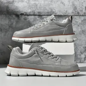 Ultra-Comfy Grey Soft Sole Casual Shoes for Men