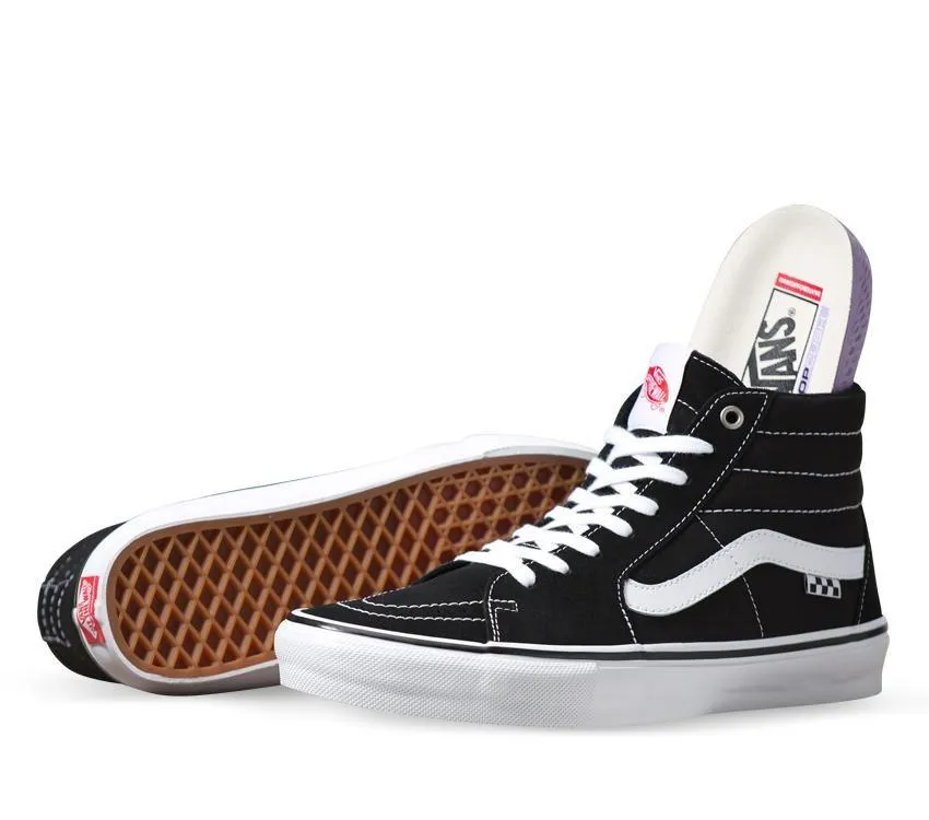 Vans - Skate Sk8-Hi Shoes Black/White