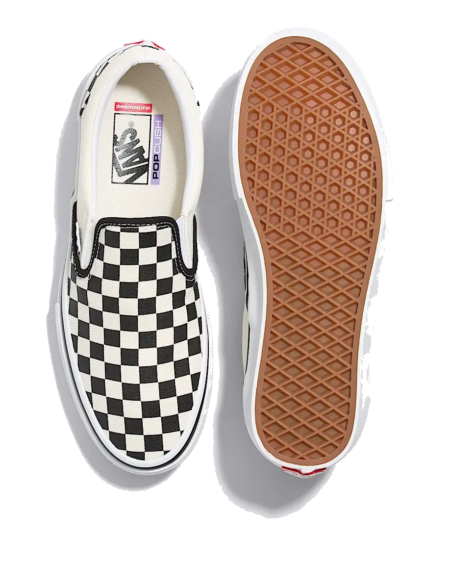 Vans Skate Slip-On - Checkered Black/Off White