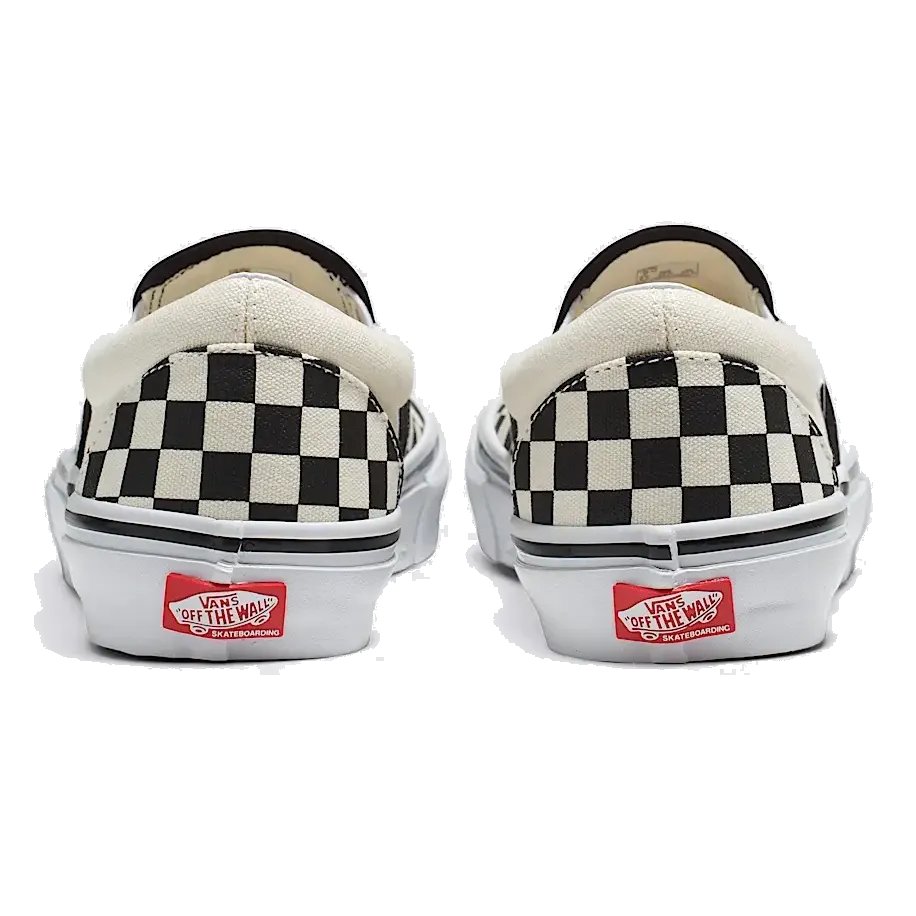 Vans Skate Slip-On - Checkered Black/Off White