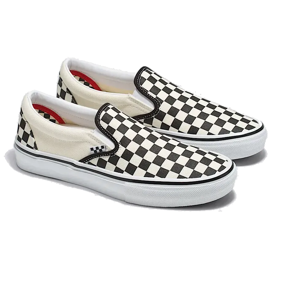 Vans Skate Slip-On - Checkered Black/Off White