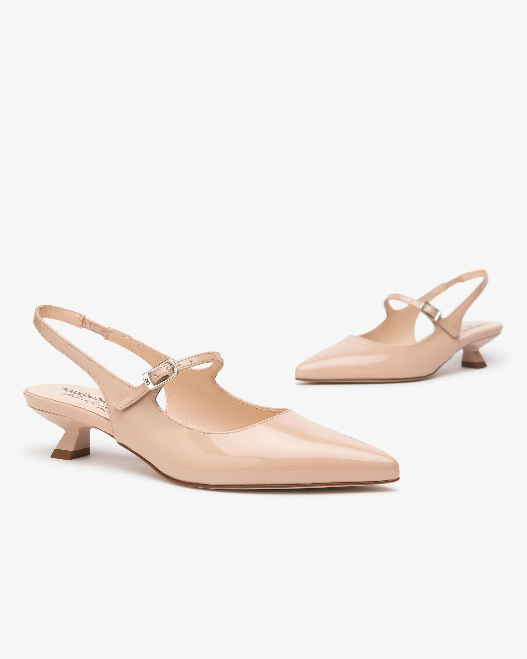 Vernice Slingback Shoes