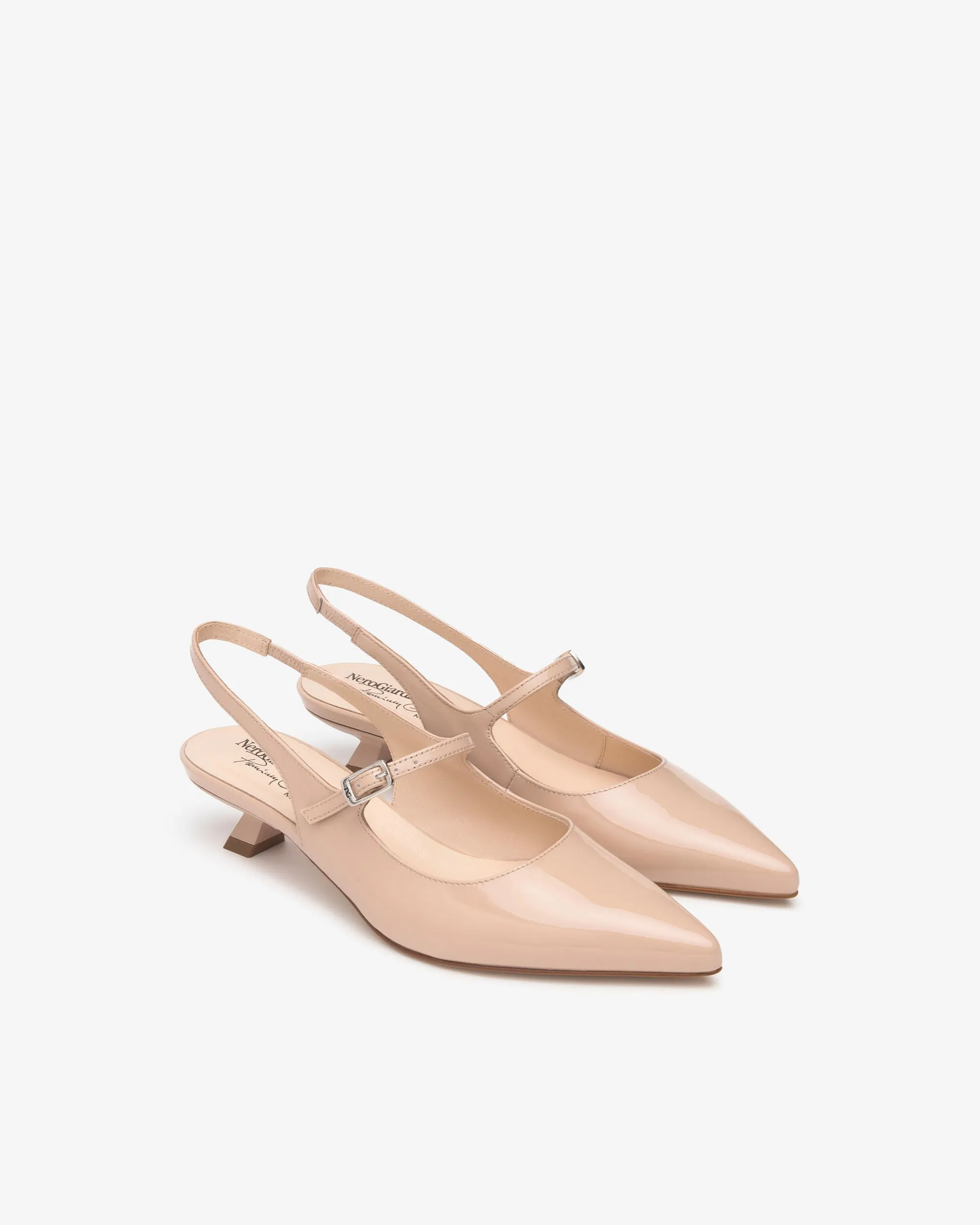 Vernice Slingback Shoes