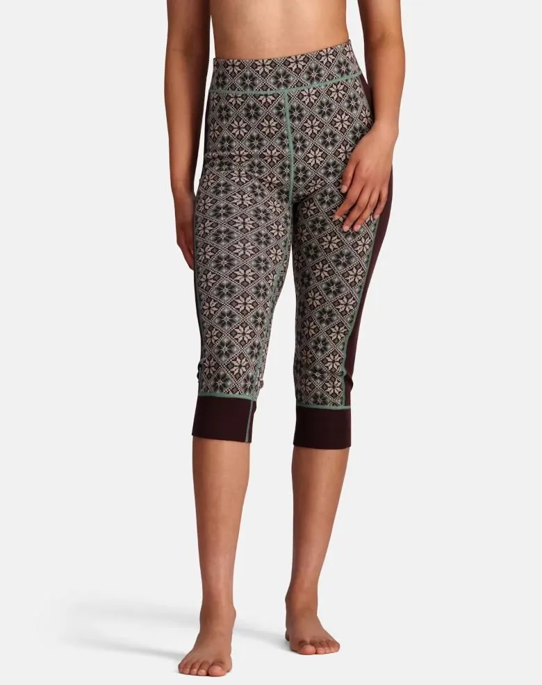 W ROSE CAPRI HIGH WAIST