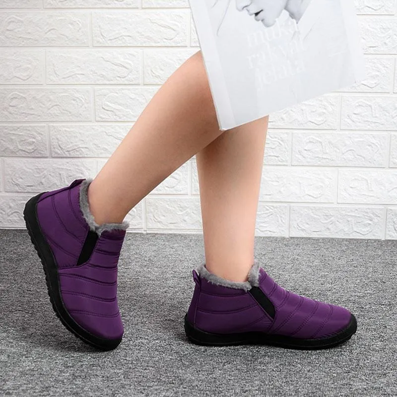 Waterproof winter ankle boots - keep warm and dry