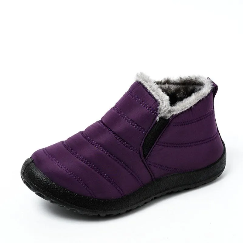 Waterproof winter ankle boots - keep warm and dry