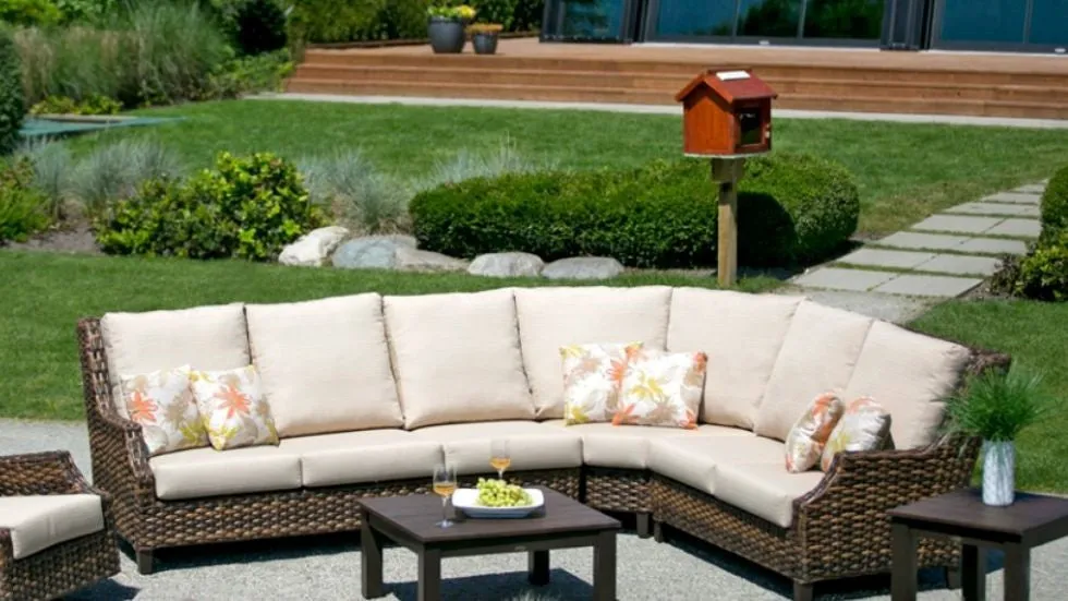Whidbey Island 4 piece Sectional Outdoor Living Promo Price (1 in stock)