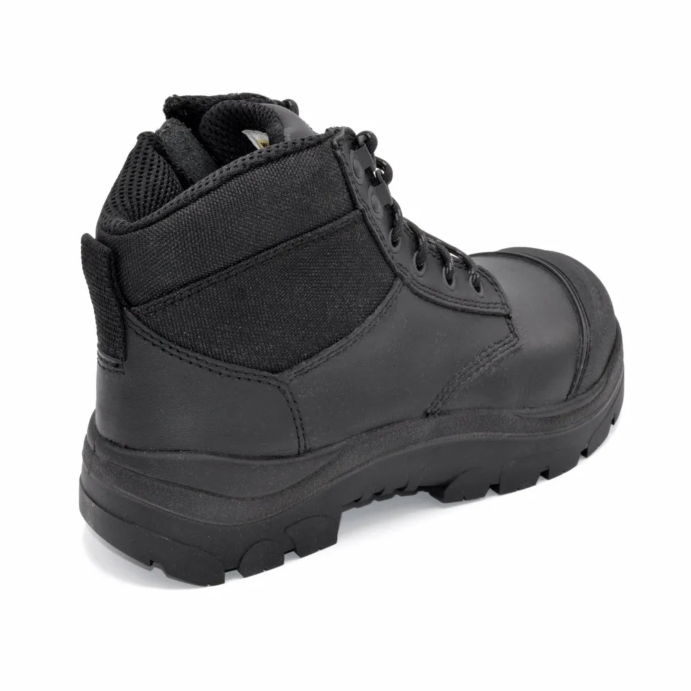 WideLoad 690BZ Wide Fit Safety Boot - Zip - Black - 6E Fit