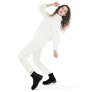 Womens Faux Fur Leather Boots