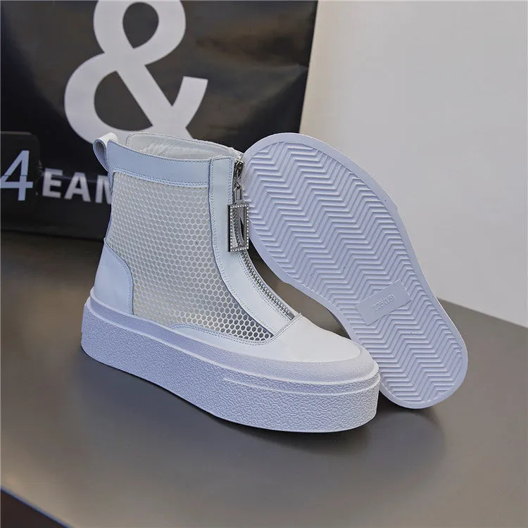 Women's trendy round toe ankle boots - King Stone Brothers and Co™️