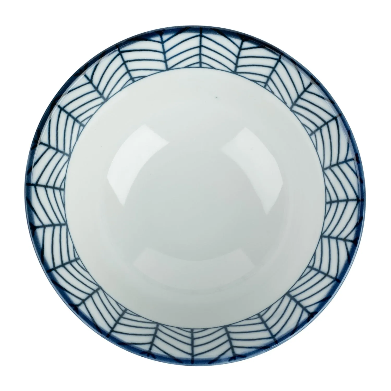 Yabane Geometric Japanese Rice Bowl