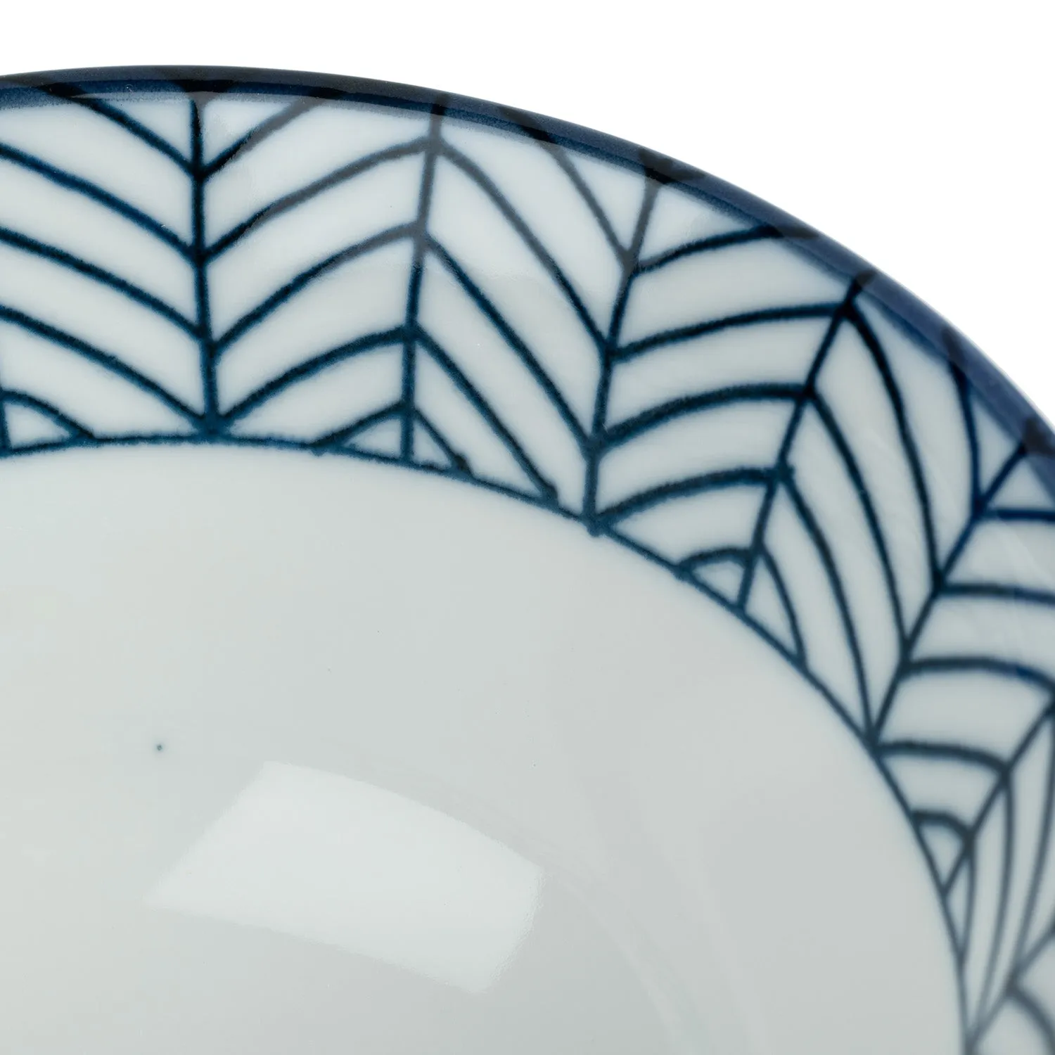 Yabane Geometric Japanese Rice Bowl
