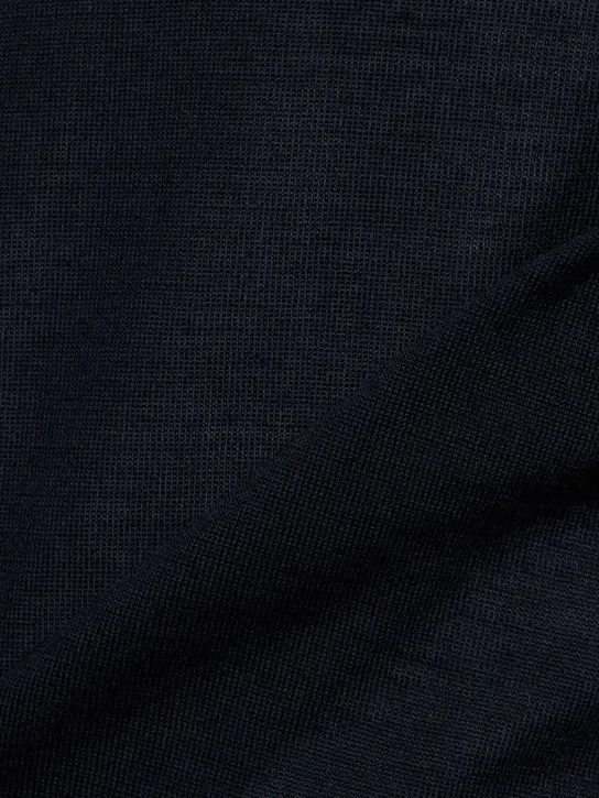 Zegna   High performance wool crewneck sweater 